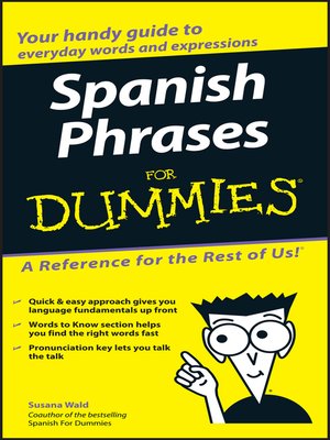 cover image of Spanish Phrases For Dummies